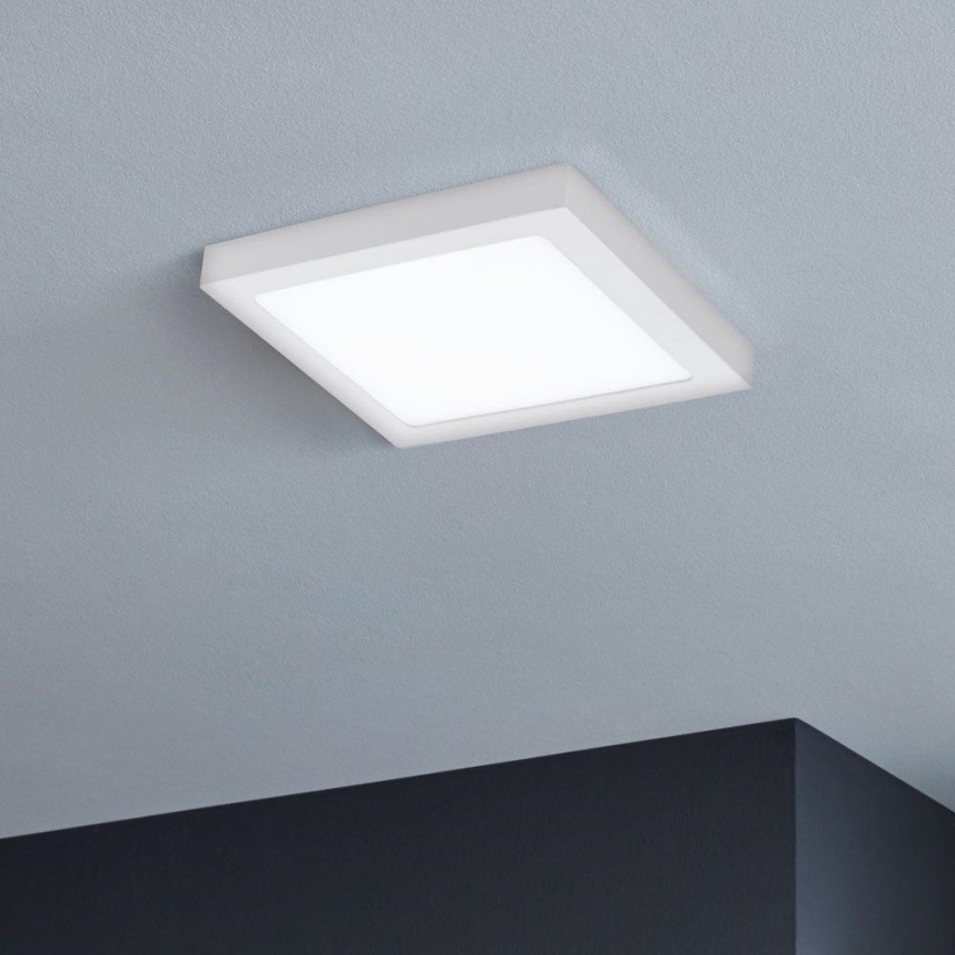 Eglo - Himmennettävä LED-RGB-kattovalaisin FUEVA-C LED/15,6W/230V