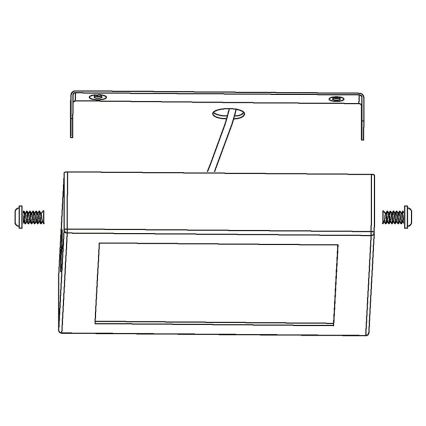Eglo - Himmennettävä LED-RGB-kattovalaisin FUEVA-C LED/15,6W/230V