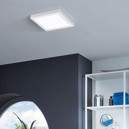 Eglo - LED RGBW himmennettävä kattovalaisin FUEVA-C LED/15,6W/230V Bluetooth
