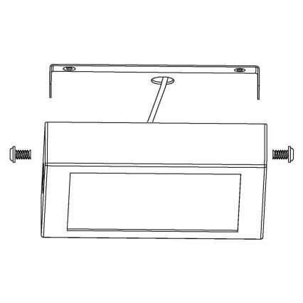 Eglo - Himmennettävä LED-RGBW-kattovalaisin FUEVA-C LED/21W/230V
