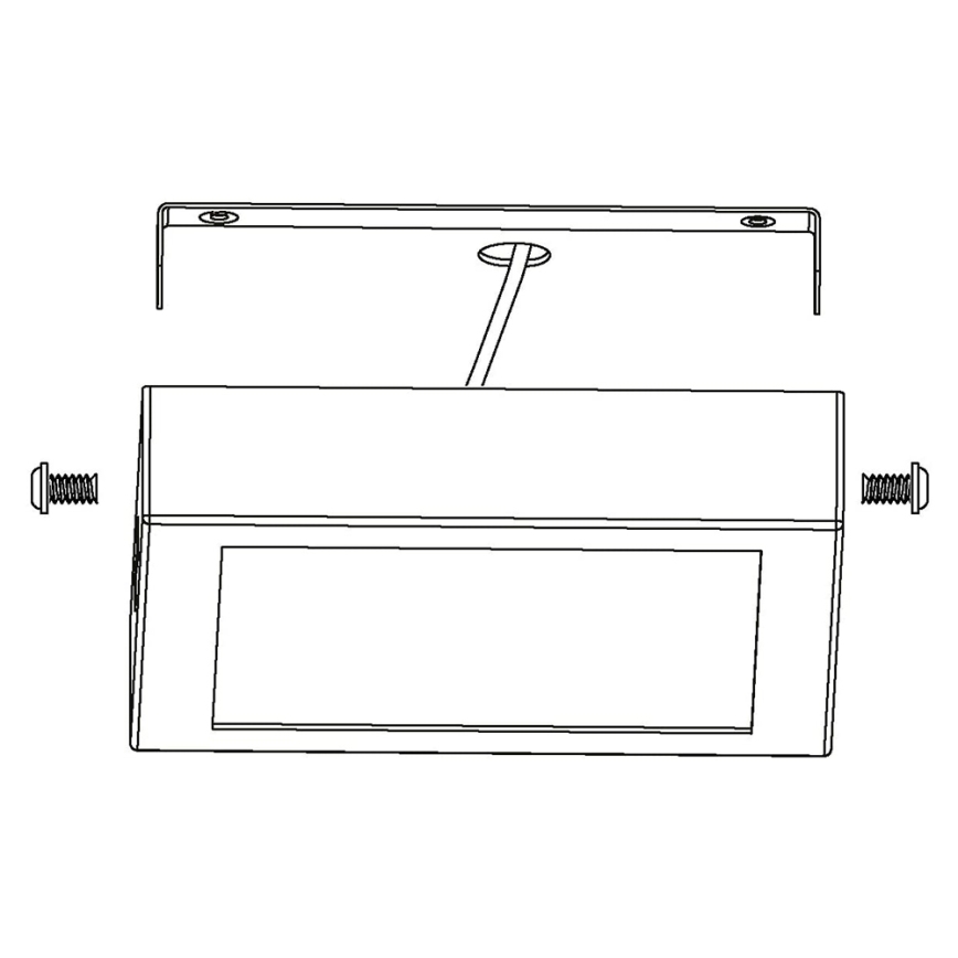 Eglo - Himmennettävä LED-RGBW-kattovalaisin FUEVA-C LED/21W/230V