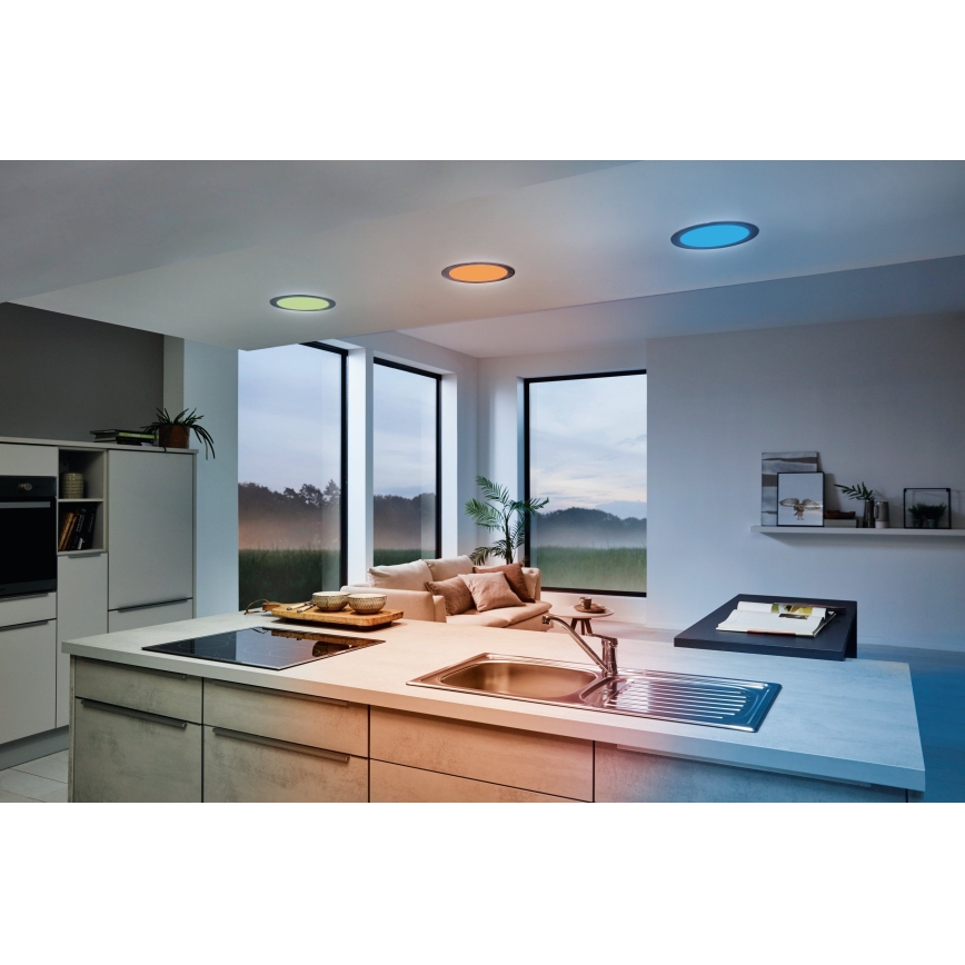 Eglo - LED RGB Himmennettävä riippuva kattovalaisin FUEVA-C LED/15,6W/230V