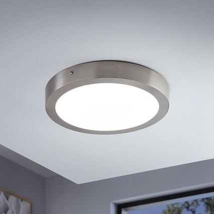 Eglo - Himmennettävä LED-RGB-kattovalaisin FUEVA-C LED/21W/230V