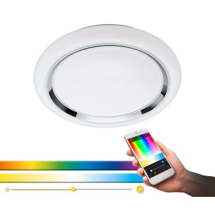 Eglo 96686 - LED-himmennettävä seinävalaisin CAPASSO-C LED / 17W / 230V