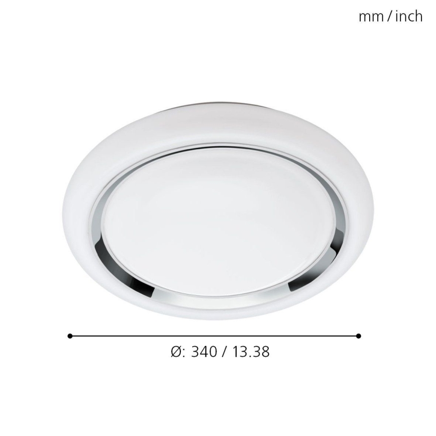 Eglo 96686 - LED-himmennettävä seinävalaisin CAPASSO-C LED / 17W / 230V