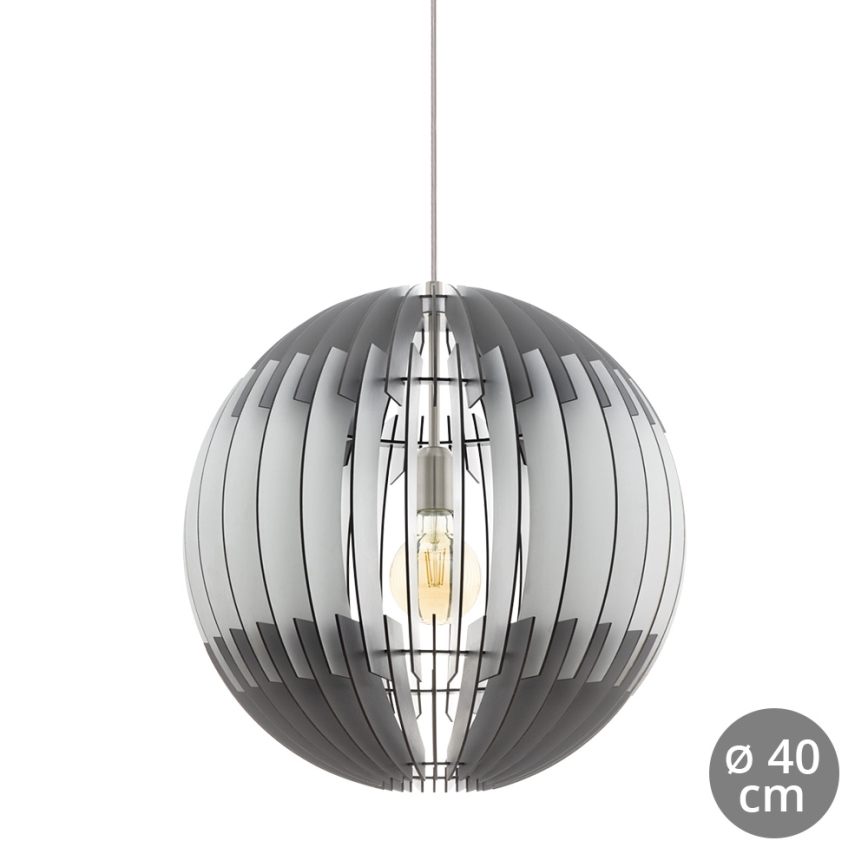 Eglo 96747 - Riippuvalaisin OLMERO 1xE27/60W/230V