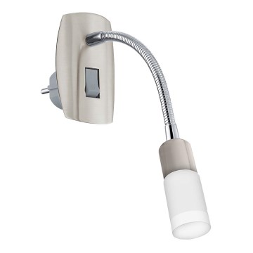 Eglo 96848 - LED-pistorasiaseinävalaisin VEDRA 1xLED/3,5W/230V