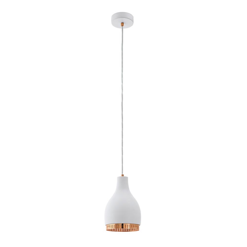 Eglo 96871 - Riippuvalaisin COCNO 1xE27/60W/230V valkoinen