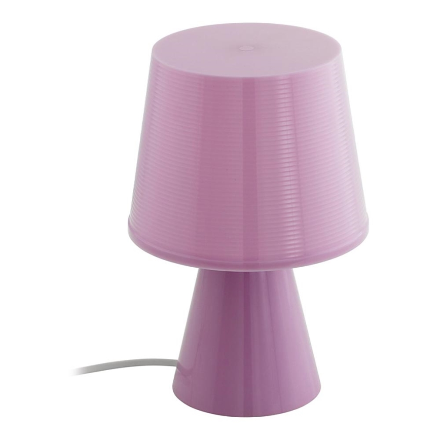 Eglo 96908 - Pöytävalaisin MONTALBO 1xE14/40W/230V vaaleanpunainen