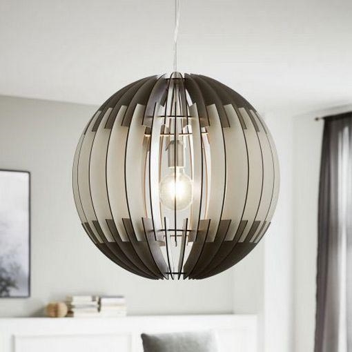 Eglo 96973 - Kattokruunu narulla OLMERO 1xE27/60W/230V