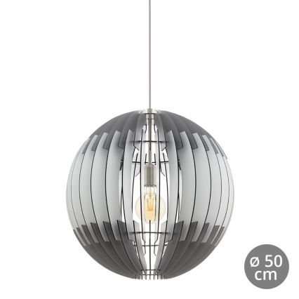 Eglo 96973 - Kattokruunu narulla OLMERO 1xE27/60W/230V