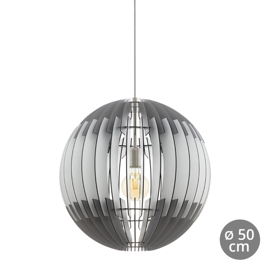 Eglo 96973 - Kattokruunu narulla OLMERO 1xE27/60W/230V