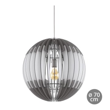 Eglo 96974 - Riippuvalaisin OLMERO 1xE27/60W/230V 700mm