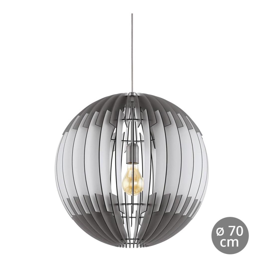 Eglo 96974 - Riippuvalaisin OLMERO 1xE27/60W/230V 700mm