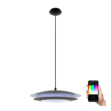 Eglo 96979 - LED RGB-riippuvalaisin MONEVA-C 1xLED/27W/230V