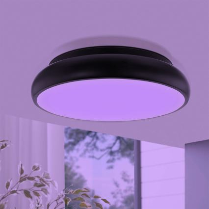 Eglo 96996 - LED-RGB-kattovalaisin RIODEVA-C 1xLED/27W/230V