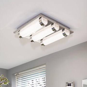 Eglo 97056 - LED-kattovalaisin kylpyhuoneessa TOLORICO 3xLED/7W/230V IP44