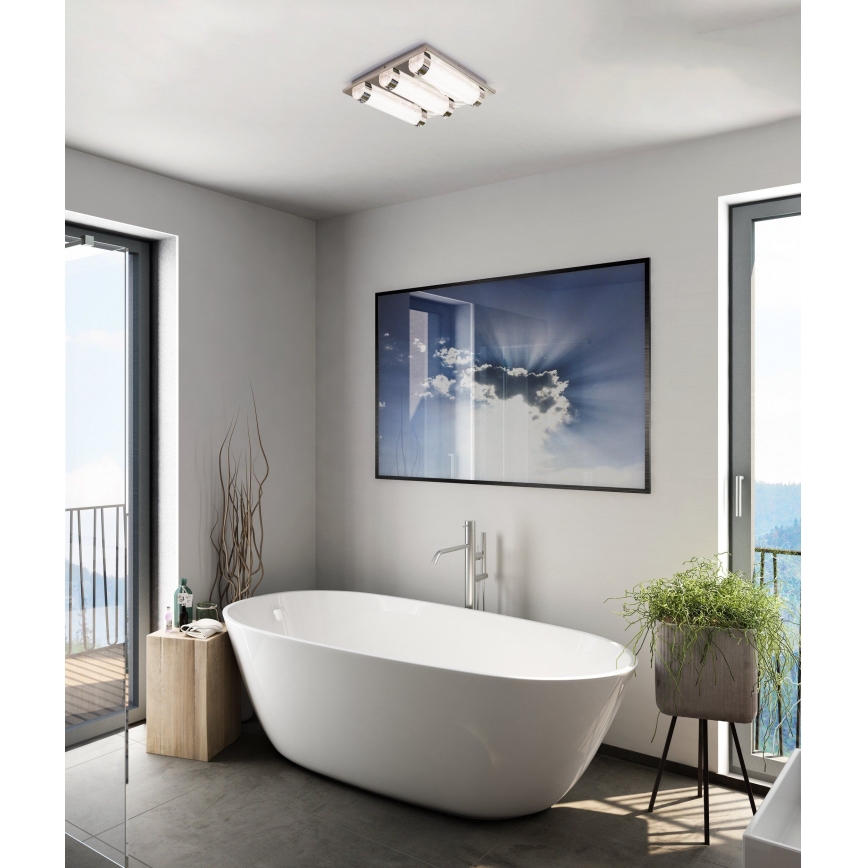 Eglo 97056 - LED-kattovalaisin kylpyhuoneessa TOLORICO 3xLED/7W/230V IP44