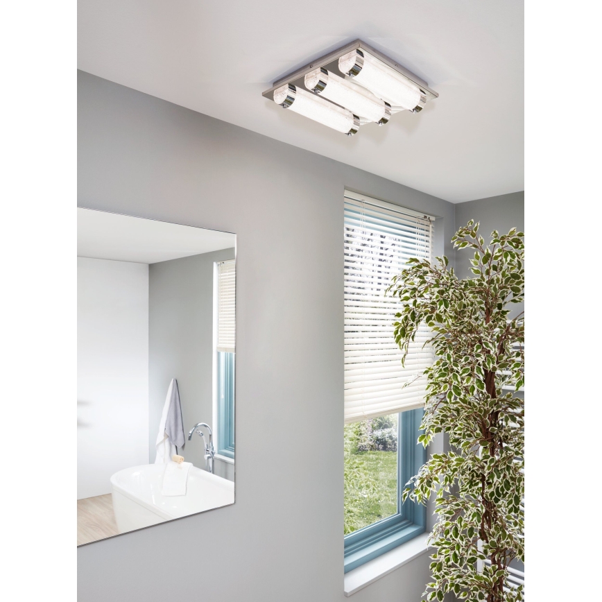 Eglo 97056 - LED-kattovalaisin kylpyhuoneessa TOLORICO 3xLED/7W/230V IP44