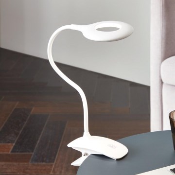 Eglo 97077 - LED-himmennyslamppu pidikkeellä CABADO 1xLED/3W/230V valkoinen