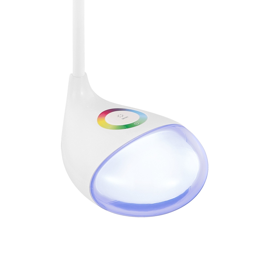 Eglo 97078 - Himmennettävä LED-pöytävalaisin CABADO 1 1xLED/2,2W+0,3W/230V RGB