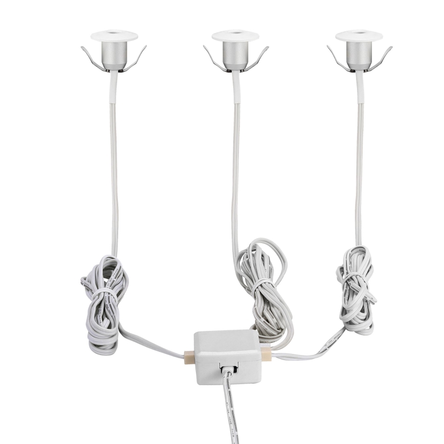 Eglo 97079 - LED-kattovalaisin kylpyhuoneeseen CHANGO 3xLED/1W/230V IP44