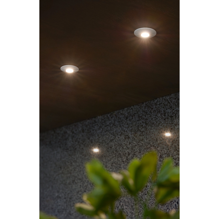 Eglo 97079 - LED-kattovalaisin kylpyhuoneeseen CHANGO 3xLED/1W/230V IP44