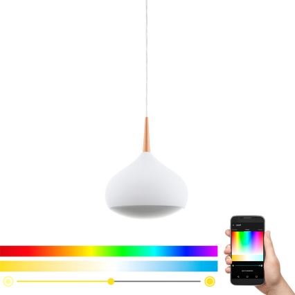 Eglo 97087 - LED RGBW Himmennettävä riippuvalaisin COMBA-C 1xLED/18W/230V