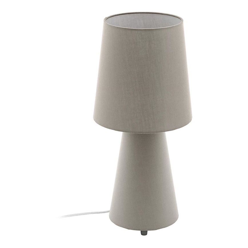 EGLO 97134 - Pöytävalaisin CARPARA 2xE27/12W/230V