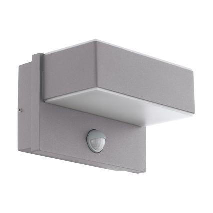 Eglo 97159 - LED-ulkoseinävalaisin anturilla AZZINANO 2xLED/5,6W/230V IP44