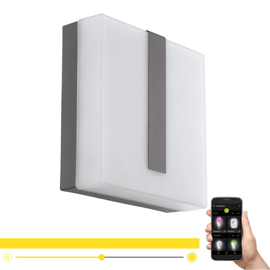 Eglo - LED Himmennettävä ulkoseinävalaisin TORAZZA-C LED/14W/230V IP44
