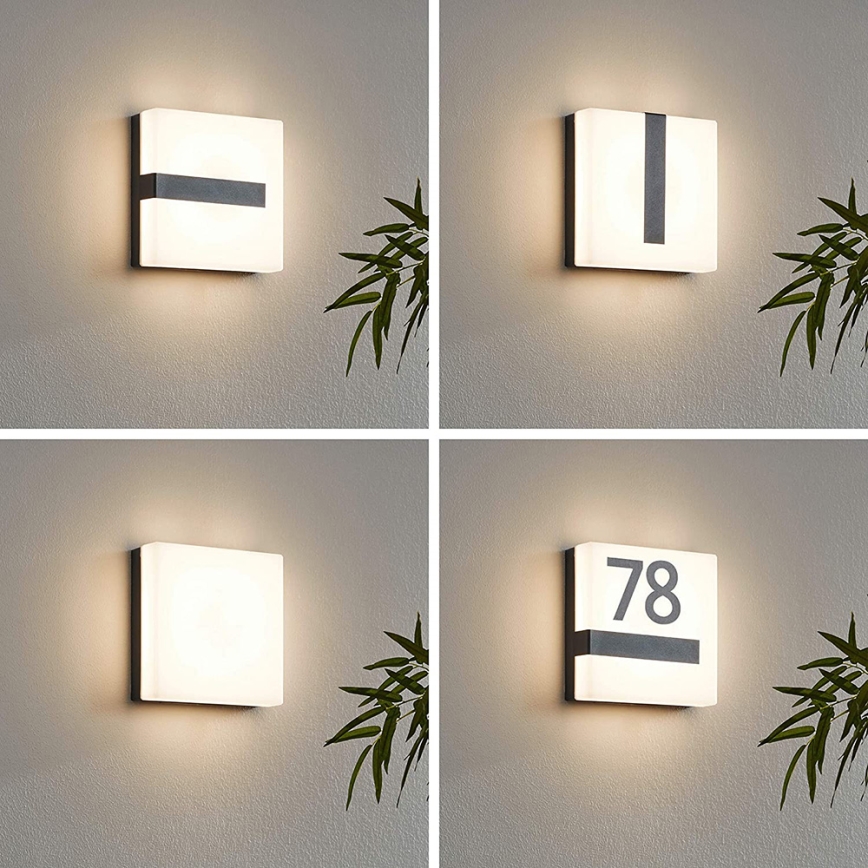 Eglo - LED himmennettävä ulkokäyttöön tarkoitettu seinävalaisin TORAZZA-C LED/14W/230V IP44