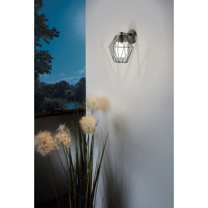 Eglo 97226 - Ulkoseinävalaisin CANOVE 1xE27/60W/230V IP44