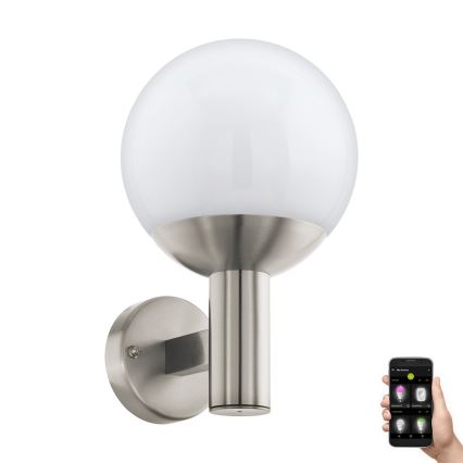 Eglo - LED RGB-ulkoseinävalaisin NISIA-C 1xE27/9W/230V IP44