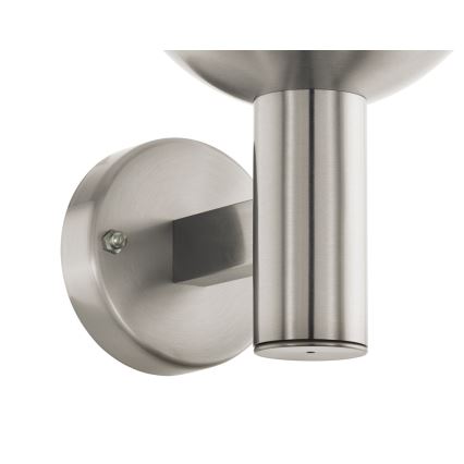 Eglo - LED himmennettävä ulkokäyttöön tarkoitettu seinävalaisin NISIA-C 1xE27/9W/230V IP44