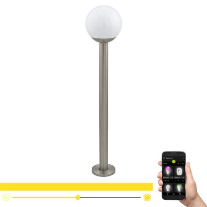 Eglo - Himmennettävä LED-ulkolamppu NISIA-C 1xE27/9W/230V 980 mm IP44