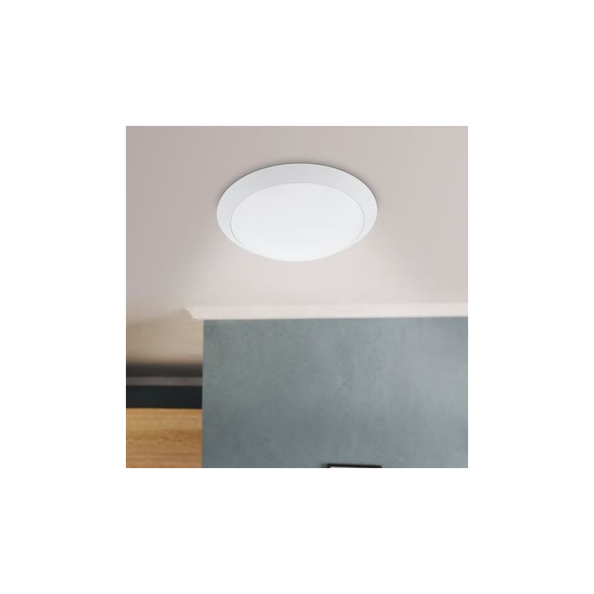 Eglo 97254 - LED-kattovalaisin kylpyhuoneessa PILONE LED/11W/230V valkoinen IP44