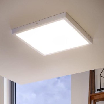 Eglo 97264 - LED-kattovalaisin FUEVA 1 1xLED/25W/230V valkoinen kulmikas 2500 lm