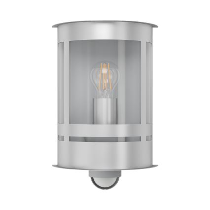 Eglo 97284 - Ulkoseinävalaisin anturilla TRIBANO 1xE27/60W/230V IP44