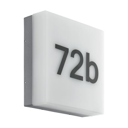 Eglo 97289 - LED-talonumero CORNALE LED/8,2W/230V IP44