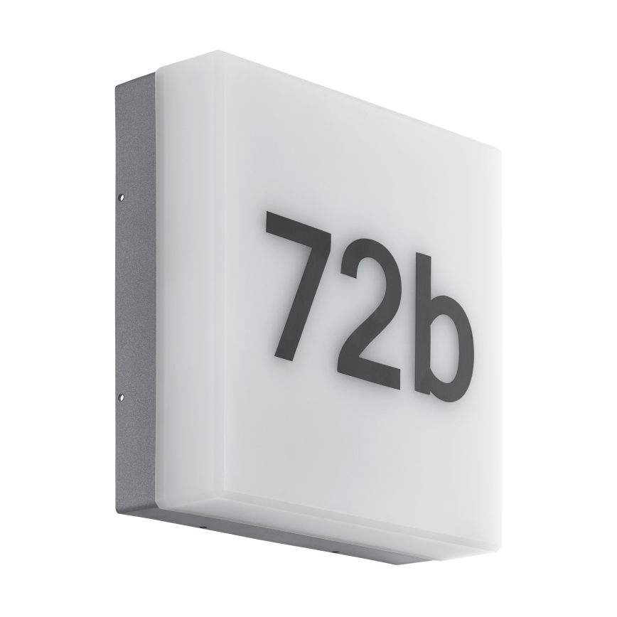 Eglo 97289 - LED-talonumero CORNALE LED/8,2W/230V IP44