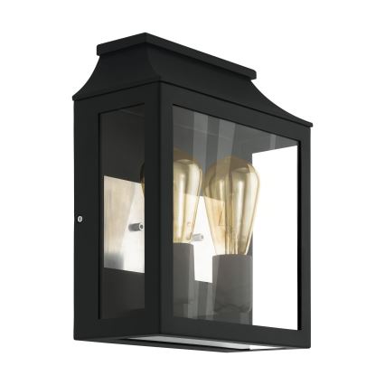 Eglo 97294 - Ulkoseinävalaisin SONCINO 2xE27/60W/230V IP44