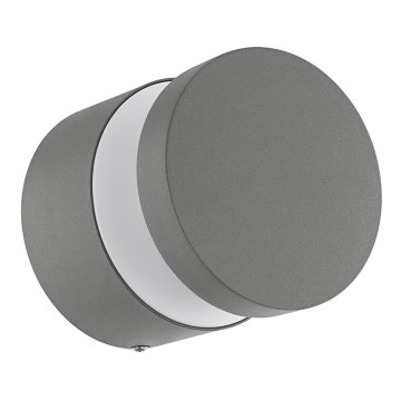 Eglo 97301 - LED-ulkoseinävalaisin MELZO LED/11W/230V harmaa IP44
