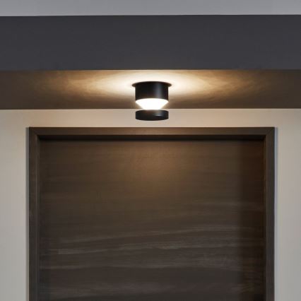 Eglo 97303 - LED-ulkoseinävalaisin MELZO LED/11W/230V musta IP44