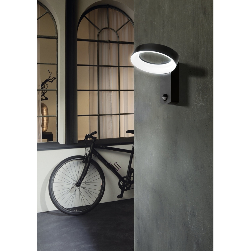 Eglo 97308 - LED-ulkoseinävalaisin anturilla PERNATE LED/11W/230V IP44