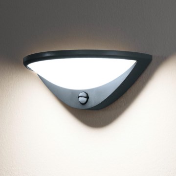 Eglo 97312 - LED Ulkoseinävalo anturilla BELCREDA LED/9,3W/230V IP44