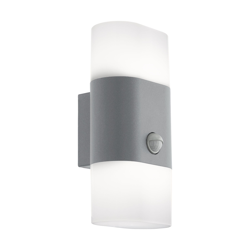 Eglo 97313 - LED-ulkoseinävalaisin anturilla FAVRIA 1 2xLED/5,5W/230V IP44