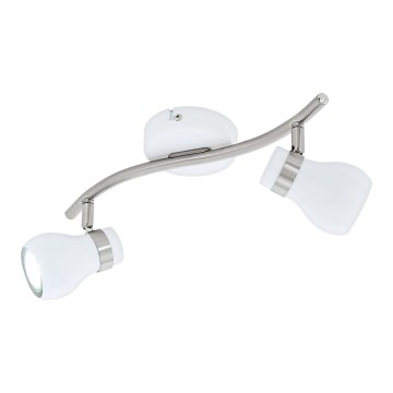 Eglo 97351 - LED-kohdevalaisin ARBOLEDAS 2xGU10/5W/230V