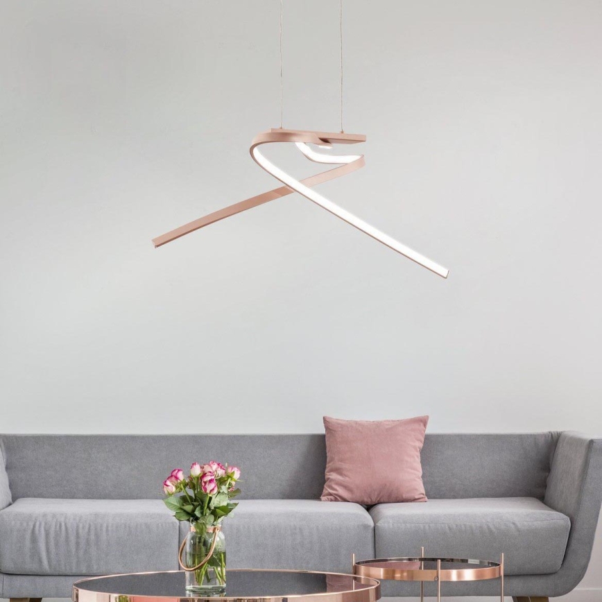 Eglo 97362 - LED-kattokruunu narussa PALOZZA 2xLED/11W/230V