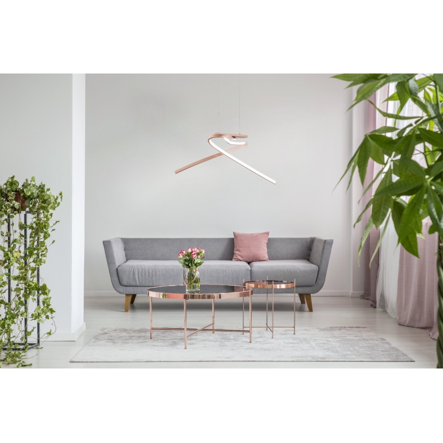 Eglo 97362 - LED-kattokruunu narussa PALOZZA 2xLED/11W/230V